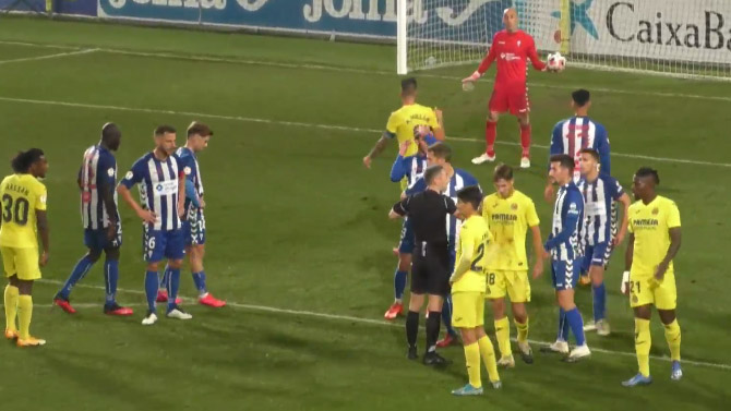 Imagen del partido / Foto: Youtube Villarreal CF