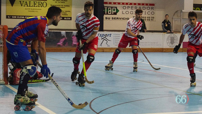 Ferran Formatjé durante un partido en Alcoy