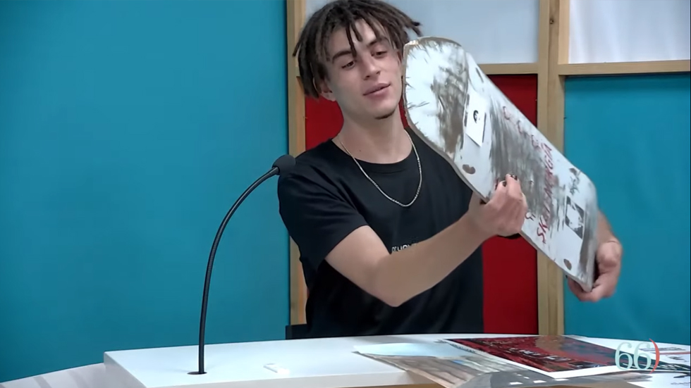 Alejandro Beneito, skater alcoyano // Foto: Captura entrevista Alejandro Beneito i els valors que aporta el món del skate