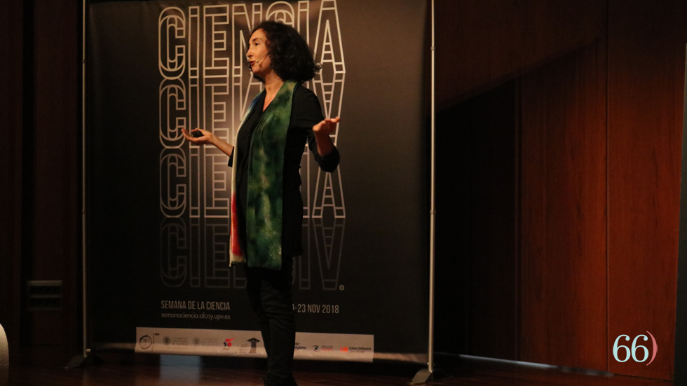 Elsa Punset a la Setmana de la Ciència 2018 // Foto: Arxiu Pàgina66)