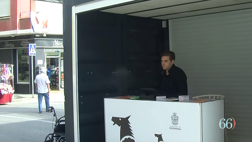 Informador de Fira durant l'edició de 2022