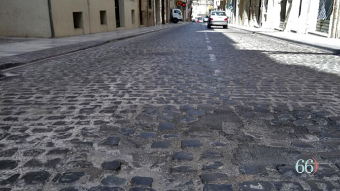 Adoquines en Sant Nicolau / Foto: Archivo