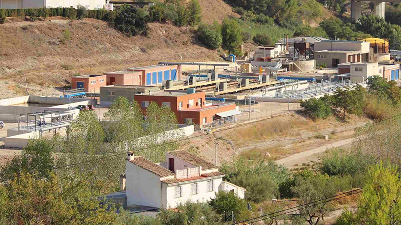 EDAR Alcoy en Els Algars