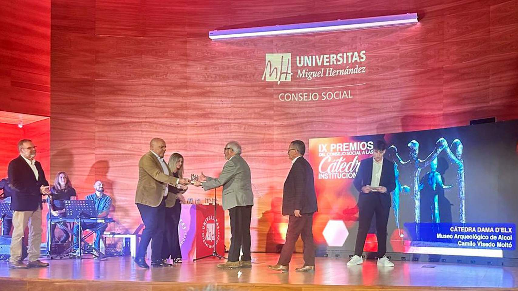 Entrega del premi en la UMH