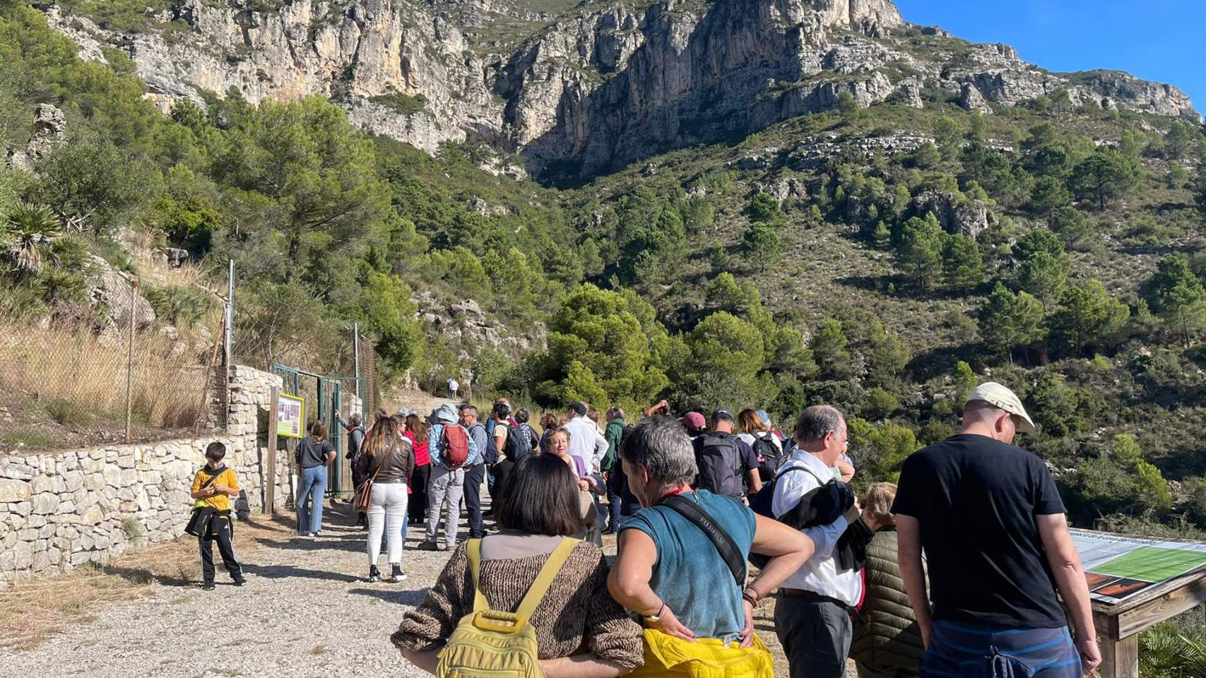 Visita a la Cova Parpalló durant la Setmana de la Ciència