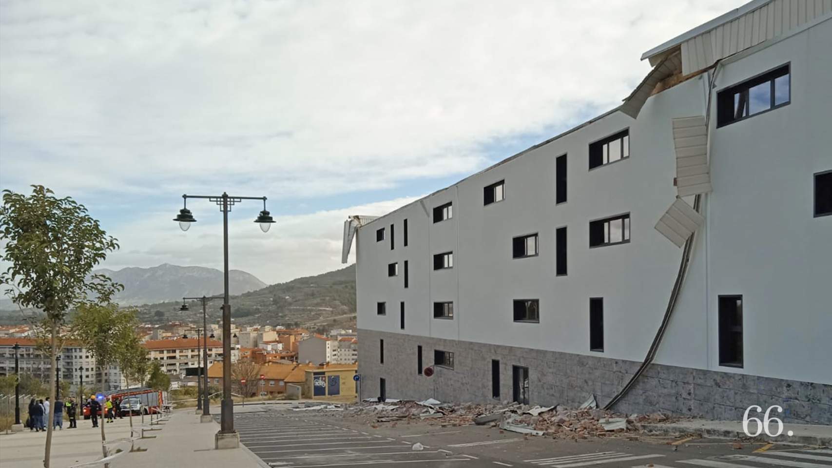 Desprendimiento en La Salle