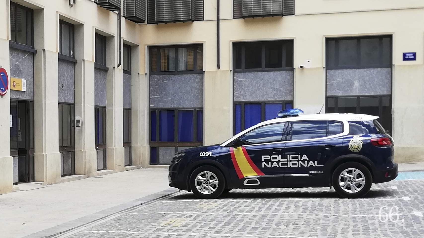 Policía Nacional en Alcoy