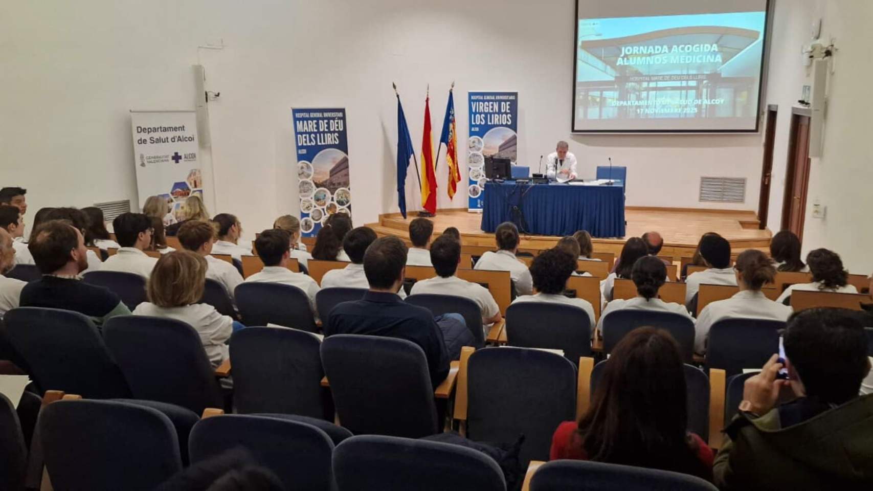 L'acte de benvinguda / Foto: BJS