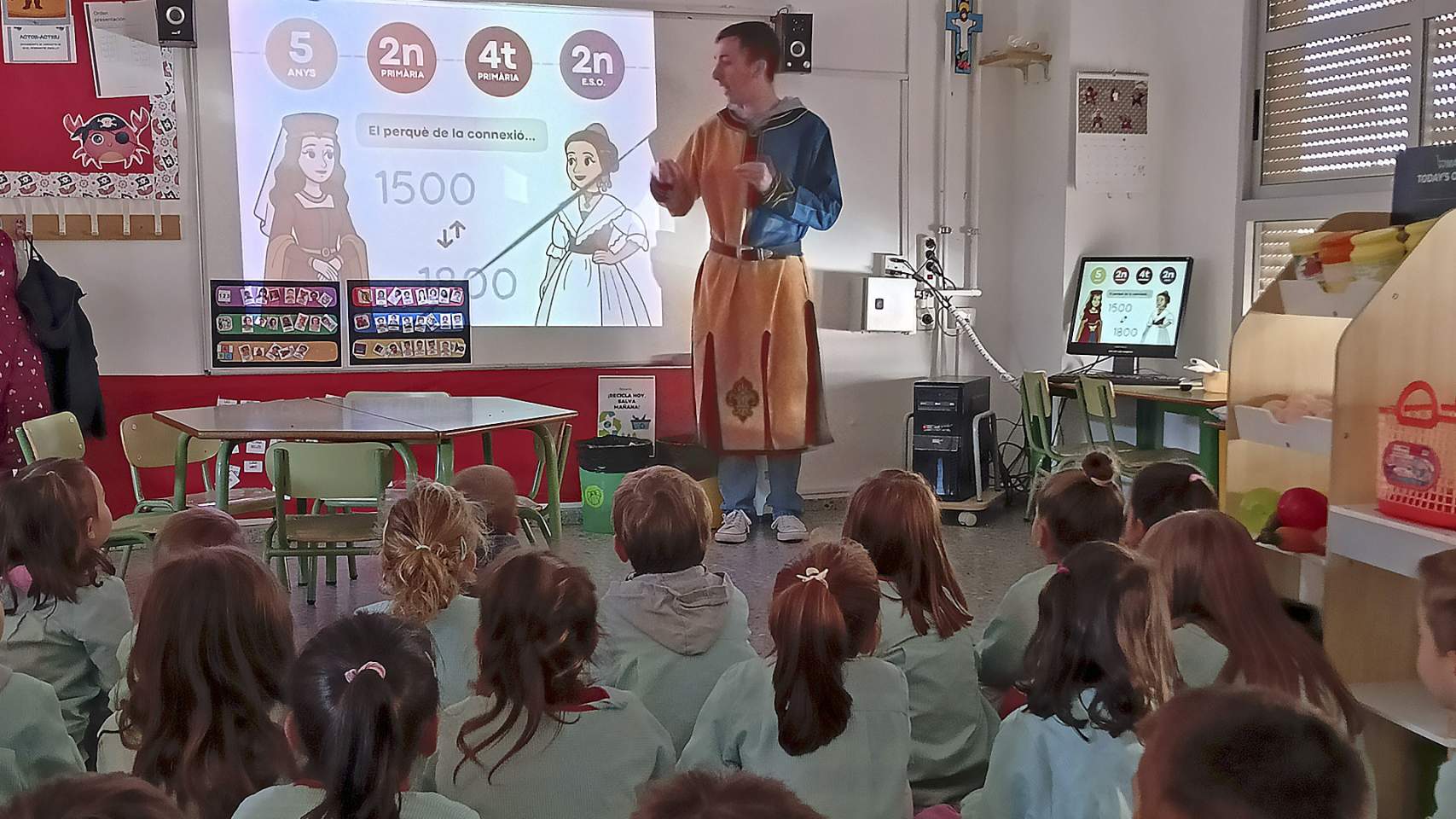 Activitat del Tirant amb els més menuts