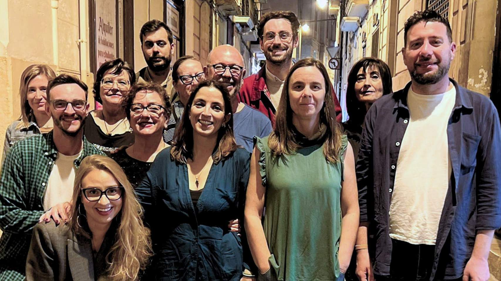 Membres de Compromís Alcoi / Foto: CPA