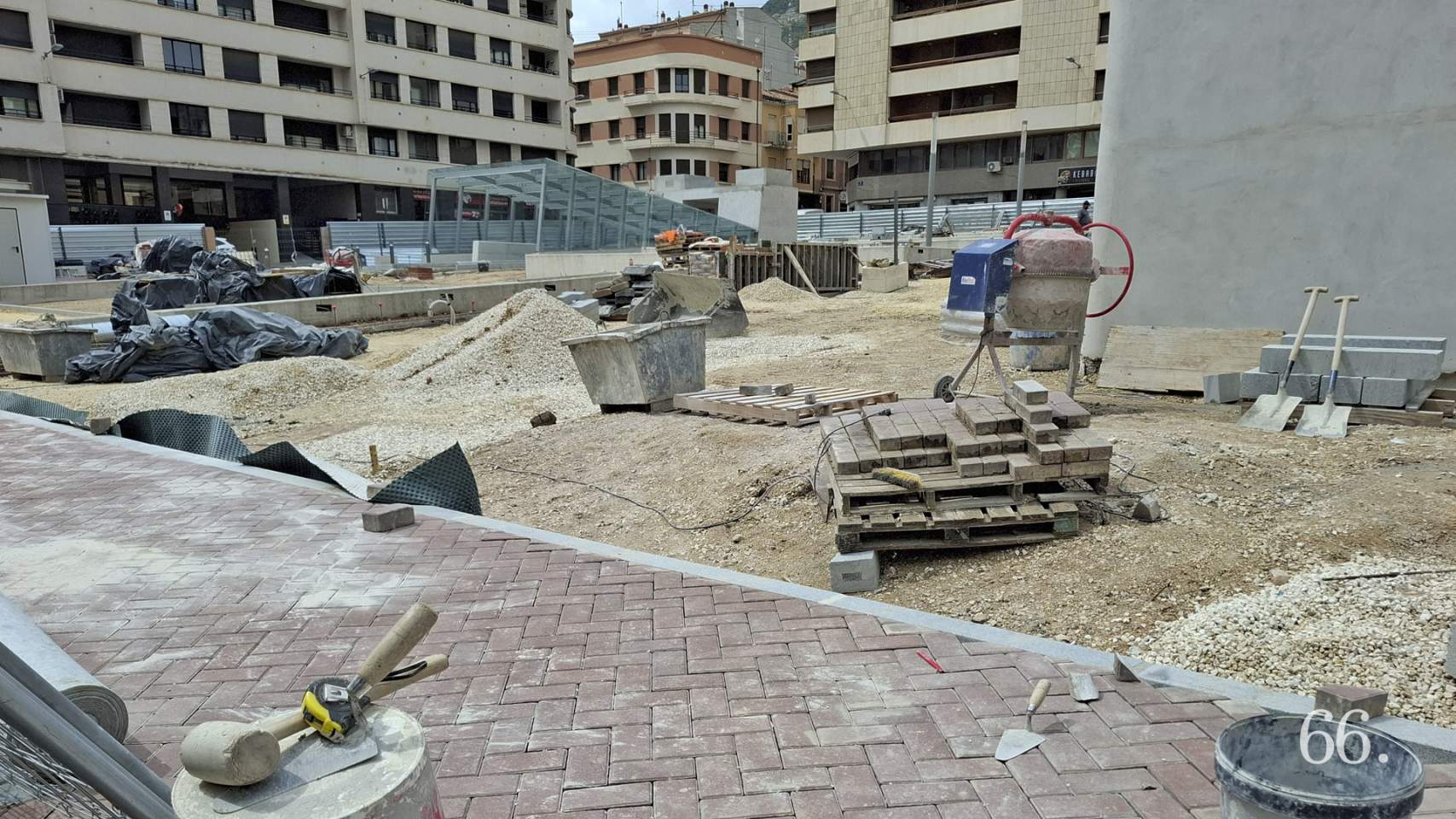 Obres en La Rosaleda