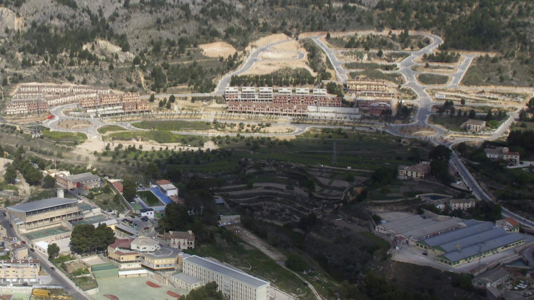 Serelles vist des de l'aire