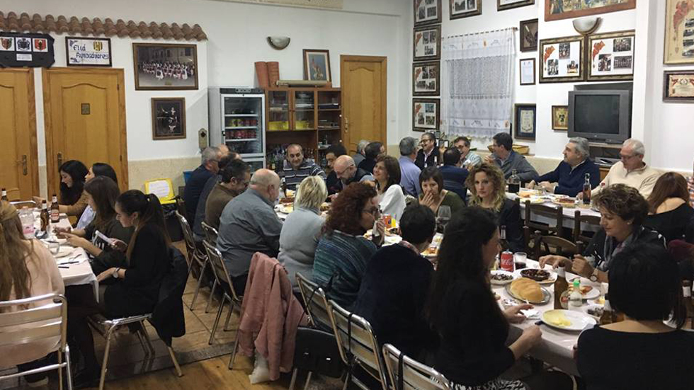 Olleta de la Puríssima en la filà Almogàvers