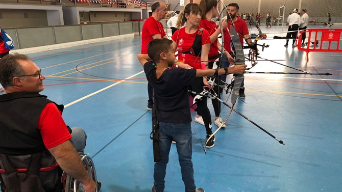 Actividad del Club Deportivo Santa Lucía / Foto ARX