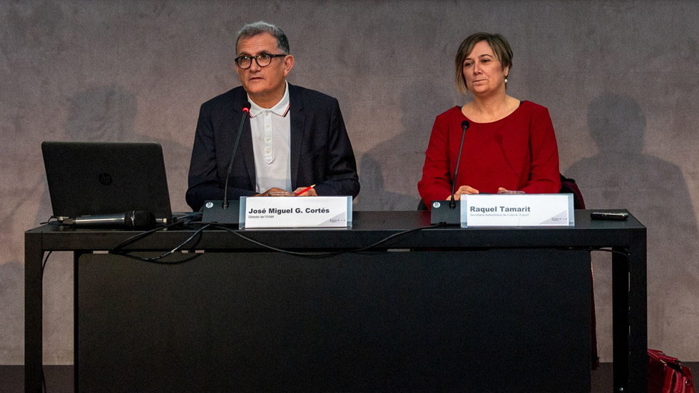 Jos&eacute; Miguel G. Cort&eacute;s i Raquel Tamarit / FOTO IVAM