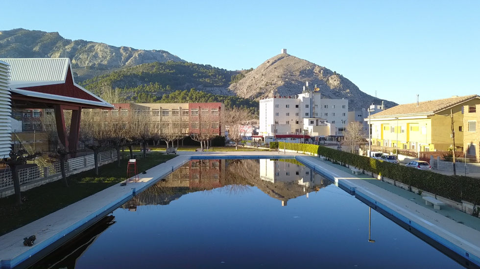 Piscina gran del Poliesportiu Municipal de Cocentaina / Foto: Ajuntament Cocentaina