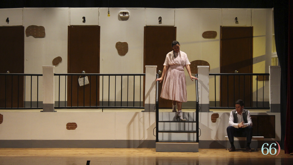 Representació de 'Historia de una escalera' / Foto: Pagina66)