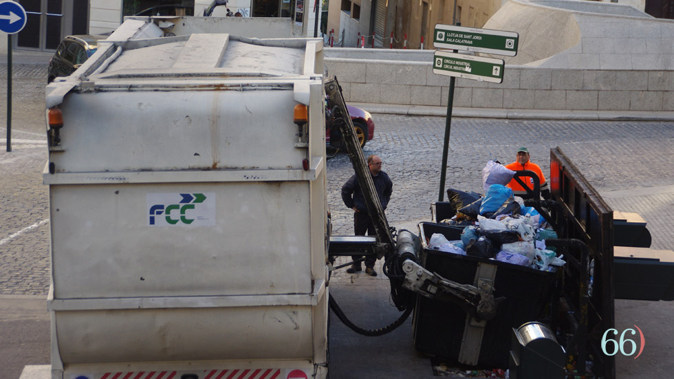 Recogida de basura / Foto: Archivo Pagina66)