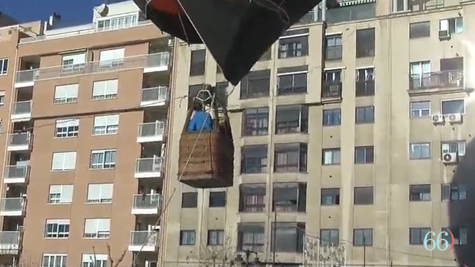 Globo en Alcoy