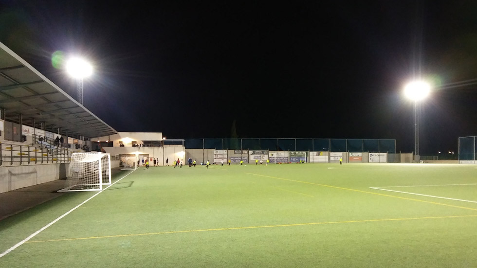 Nou enllumenat de La Llometa / Foto: Ajuntament Muro