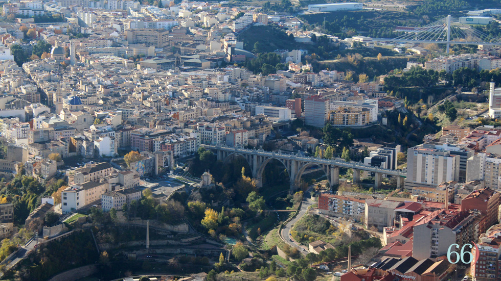 Vista aérea de Alcoy / Foto: Pagina66)