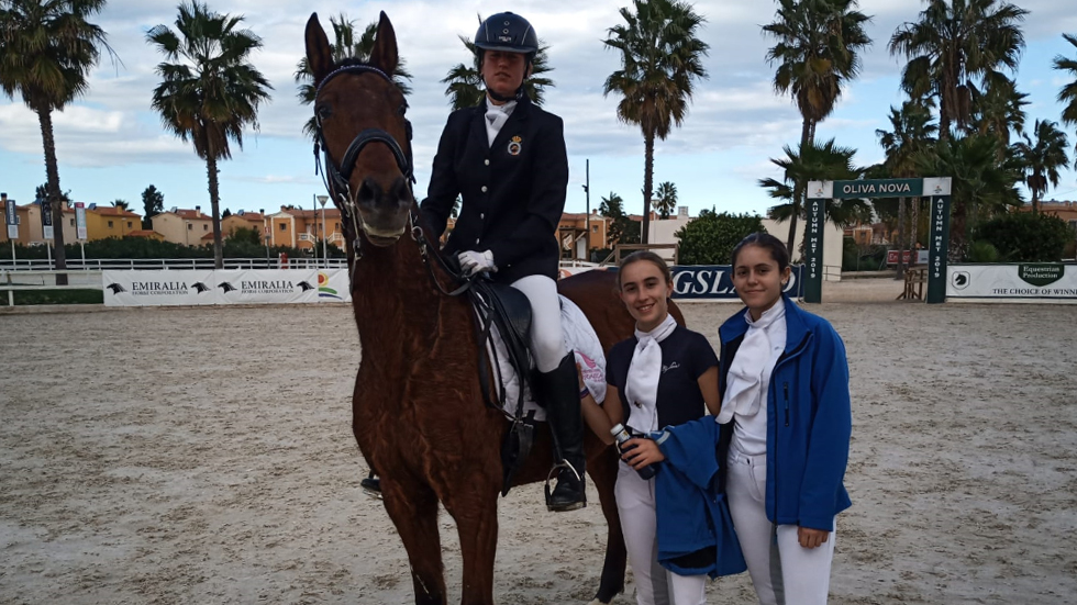 Las 3 amazonas del Centre Hípic La Carrasca