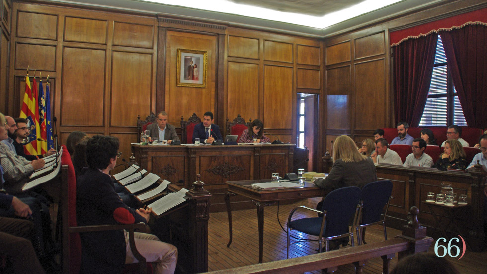 El Pleno de este lunes / FOTO Òscar García