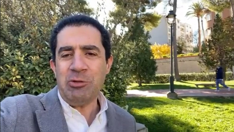 Captura candidatura Antonio Francés en Twitter