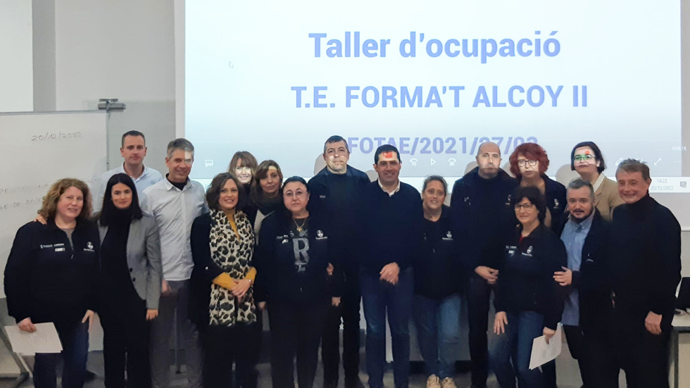 Taller de empleo / Foto: Ayuntamiento Alcoy