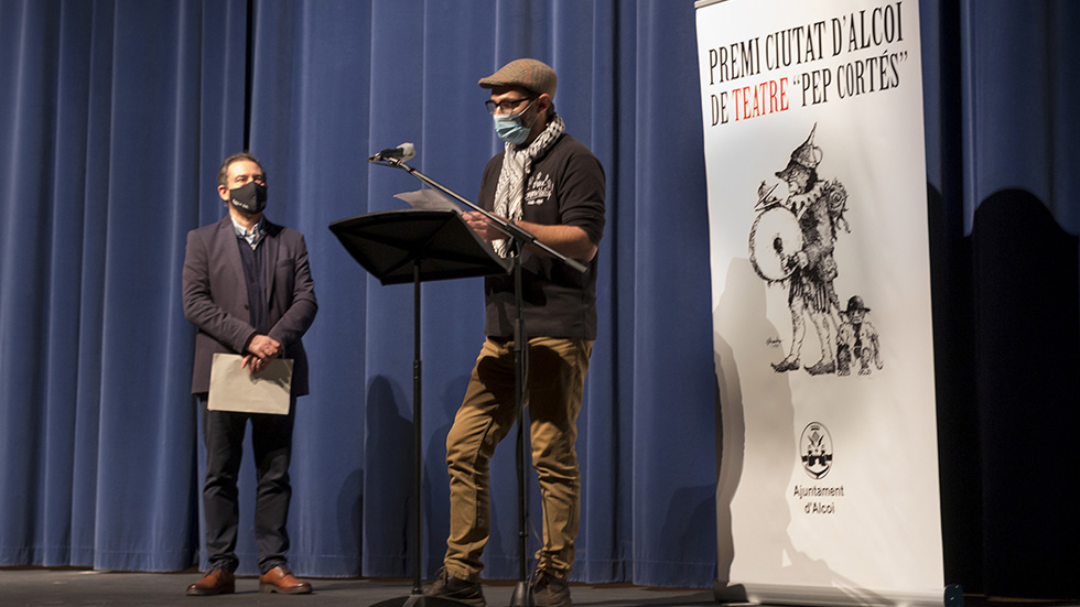 Entrega Premis de Teatre 2020 // Foto: Arxiu Pagina66)