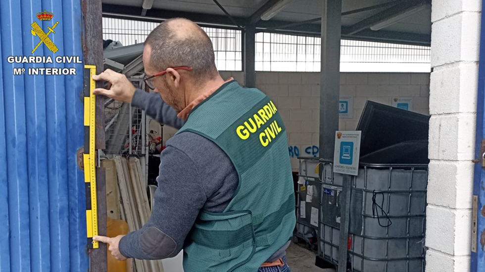 Investigación en ecoparque / Foto: Guardia Civil