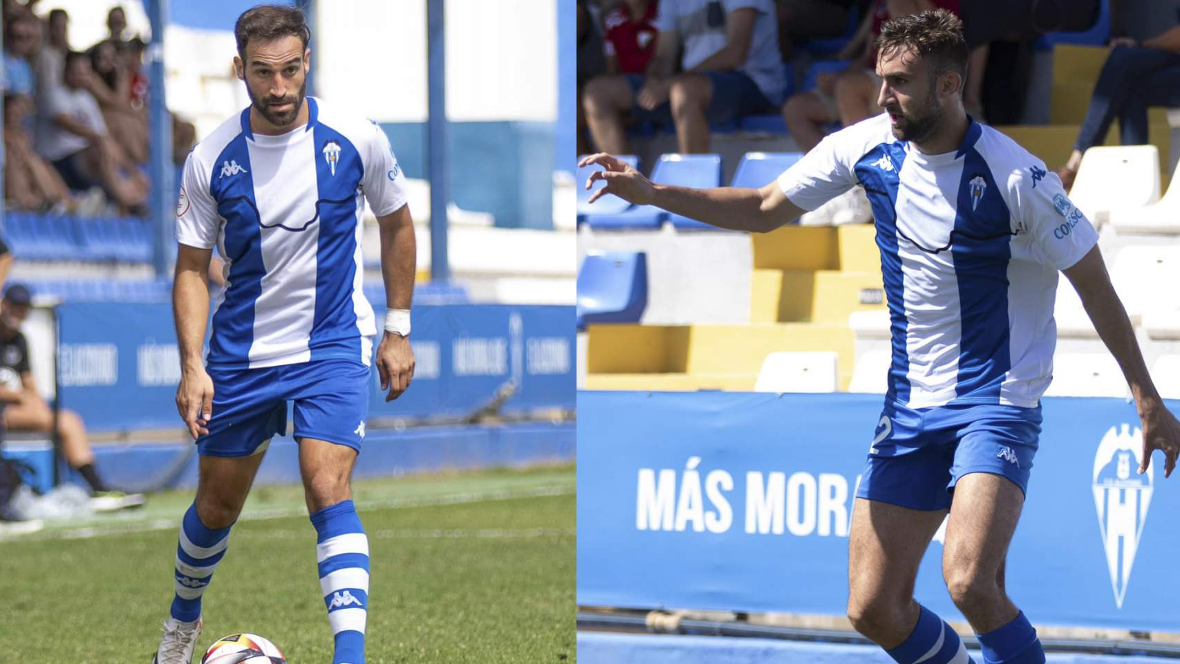 Campabadal y Sergi García dejan de ser jugadores del Alcoyano / Fotos: CDAlcoyano