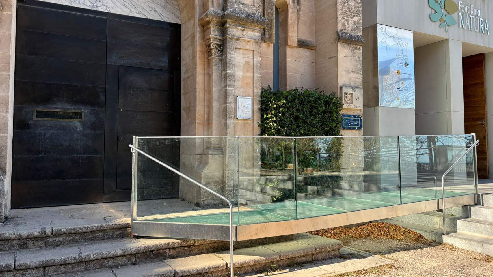 Mejora de accesibilidad en la ermita de la Font Roja