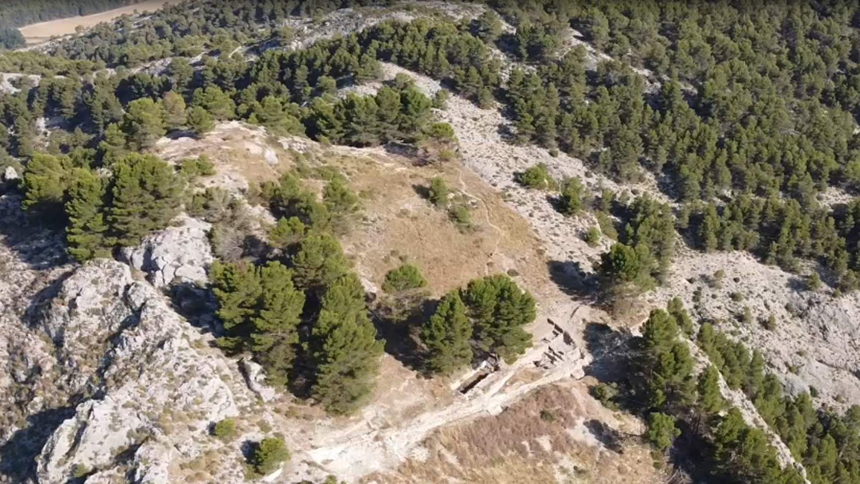 Vista aèria del jaciment
