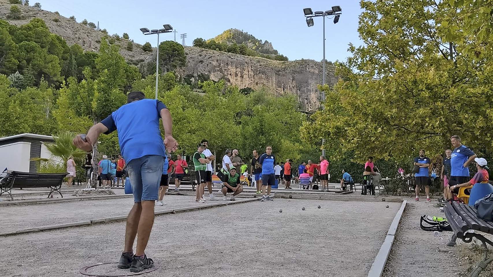 Petanca en El Romeral