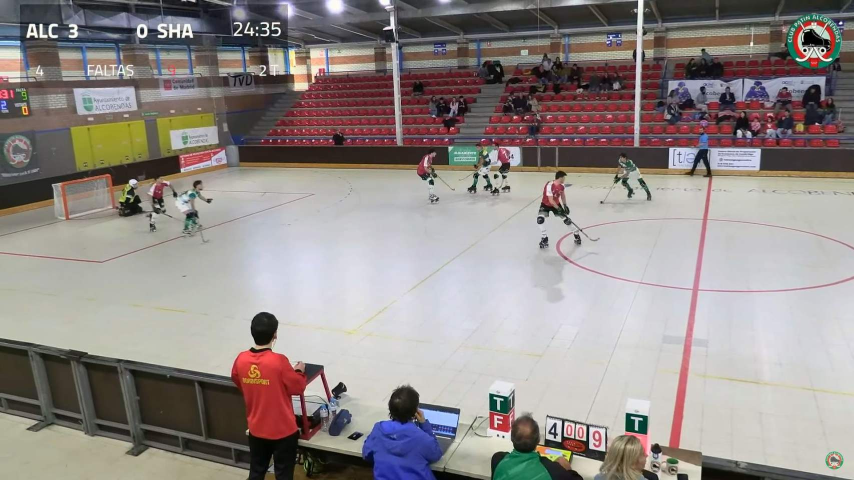 El gol de Martí Portela per a l'Sporting