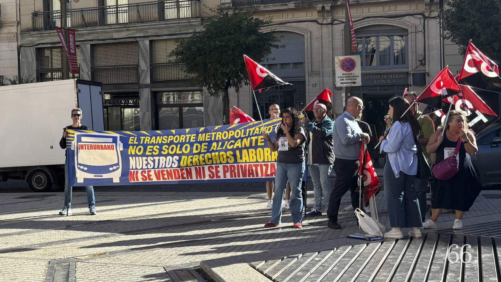 Manifestants de la plantilla