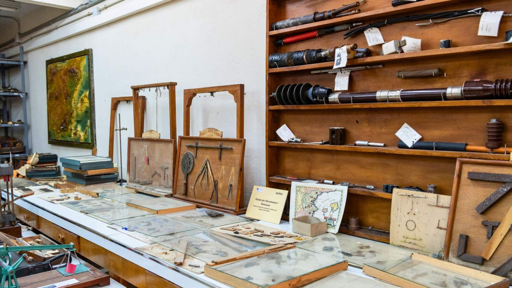 Part d'una de les sales del MUPIH / Foto: UPV