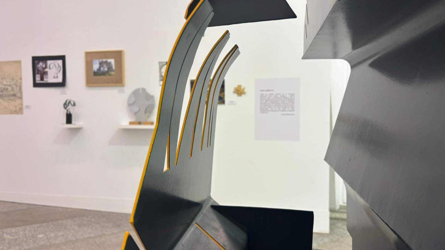 Una de les escultures de l'exposició / Foto: MRG